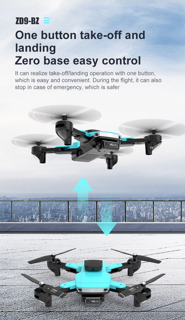 ZD9 Drone, 209-bz one button take-off and landing zero base