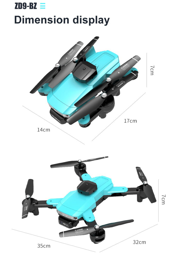 ZD9 Drone, 209-bz dimension display 3' 17cm 14c