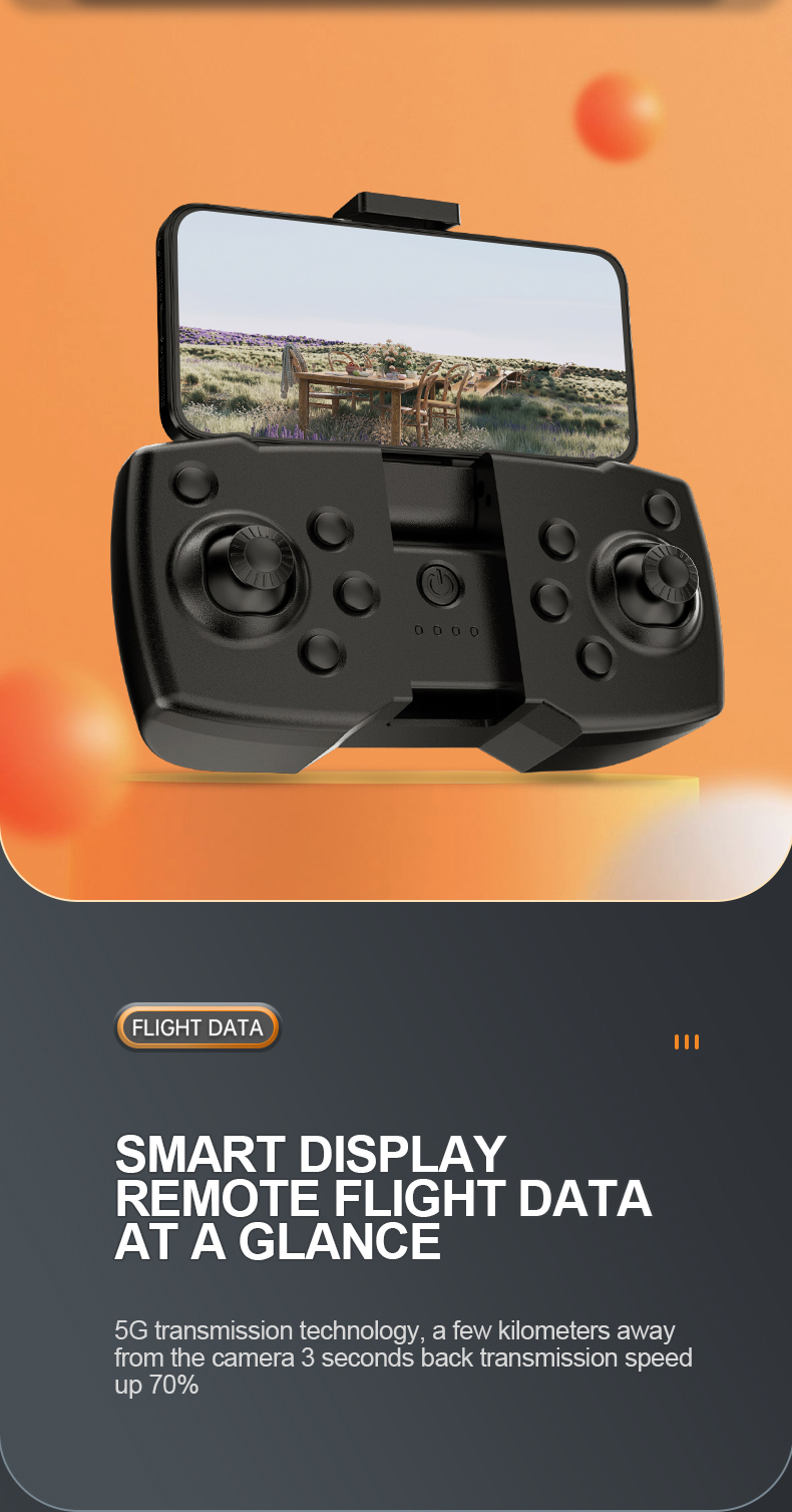 A5S Drone, 0 flight data smart display remote flight data at a glance 5
