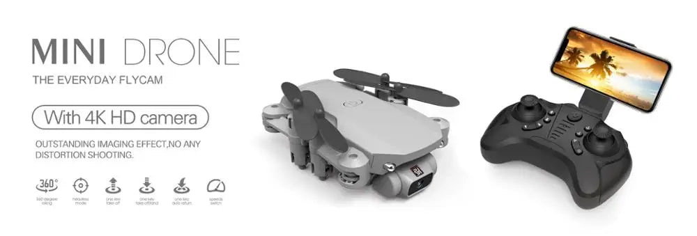 UFO Drone, mini drone the everyday flycam with 4k hd camera outstanding