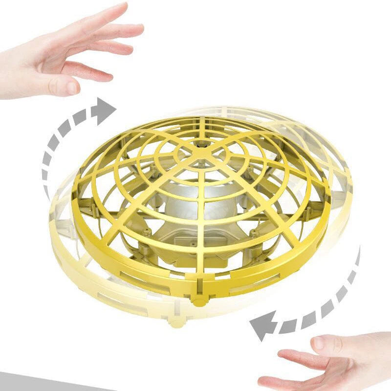 UFO Drone, when the battery is fully charged, it will automatically cut off power to