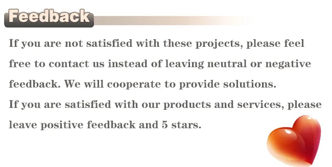 UFO Drone, if you are not satisfied with these projects, please feel free to