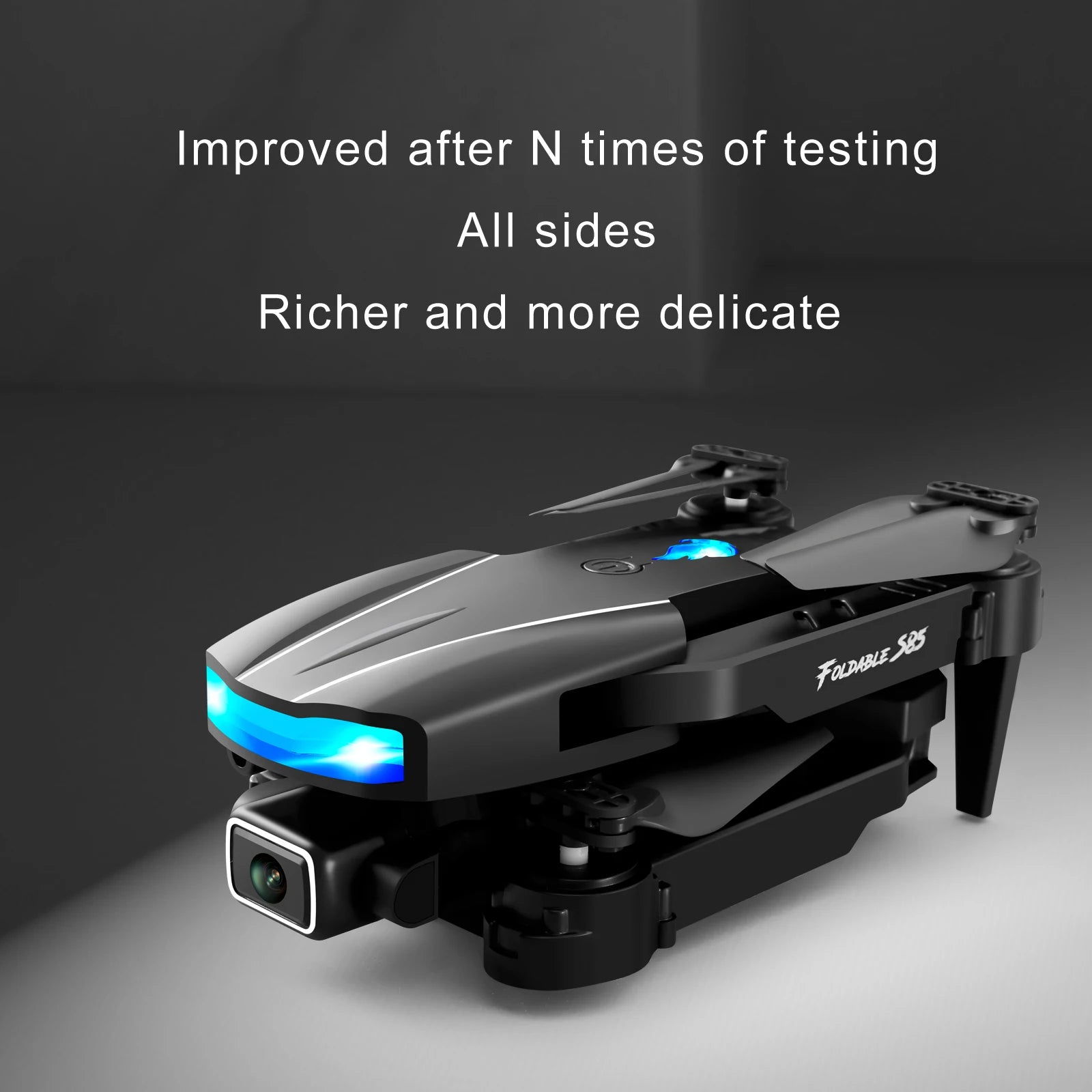 S85 Drone, improved after n times of testing ail sides richer and