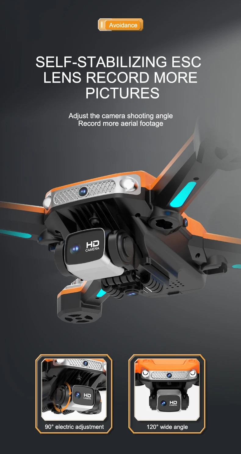 A19 Pro Drone, avoidance self-stabilizing esc lens record more pictures adjust the