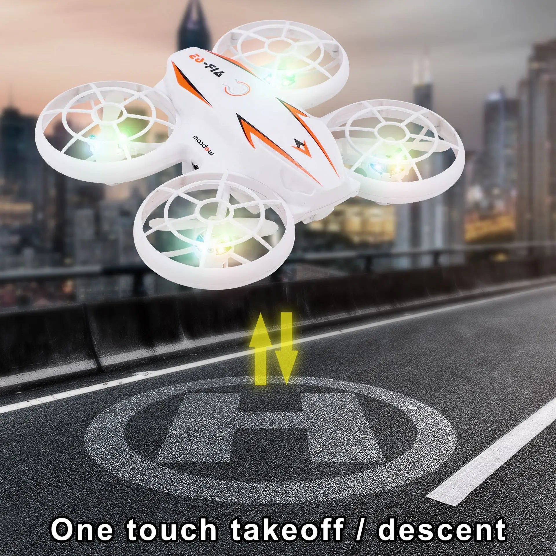 Mini UFO Drone, 88 one touch takeoff descent flz mon