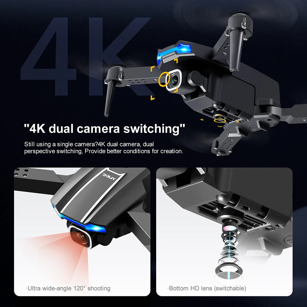 YLRC S65 Drone, 'ultra wide-angle 1209 shooting bottom hd