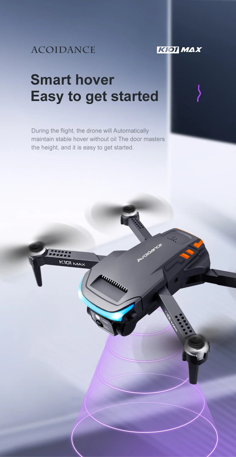 K101 Max Drone, smart hover easy