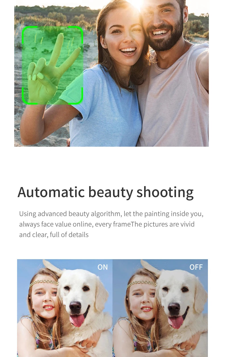 S1max drone, automatic beauty shooting using advanced beauty algorithm . pictures are vivid and clear