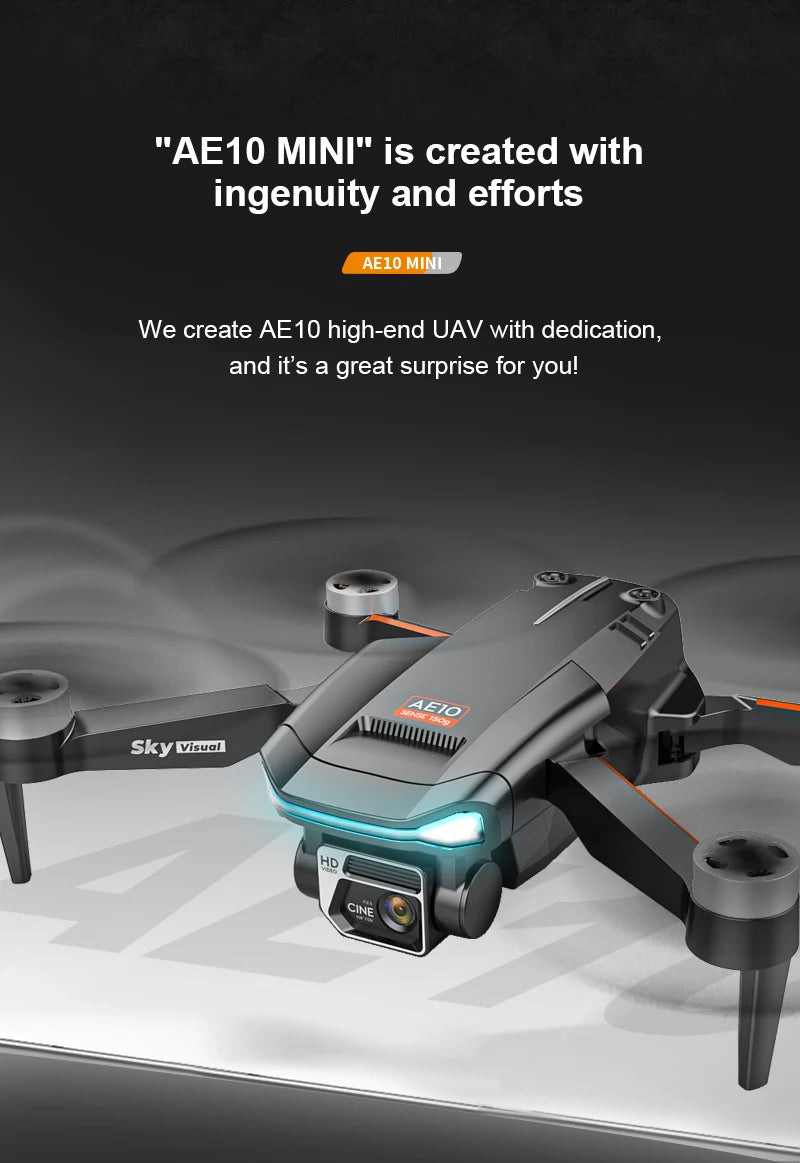 AE10 Drone, "ae1o mini" is created with ingenuity