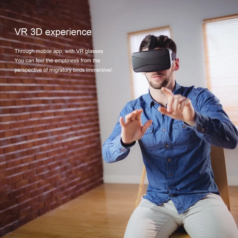 Ls XT6 Mini Drone, vr glasses allow you to feel the emptiness from the
