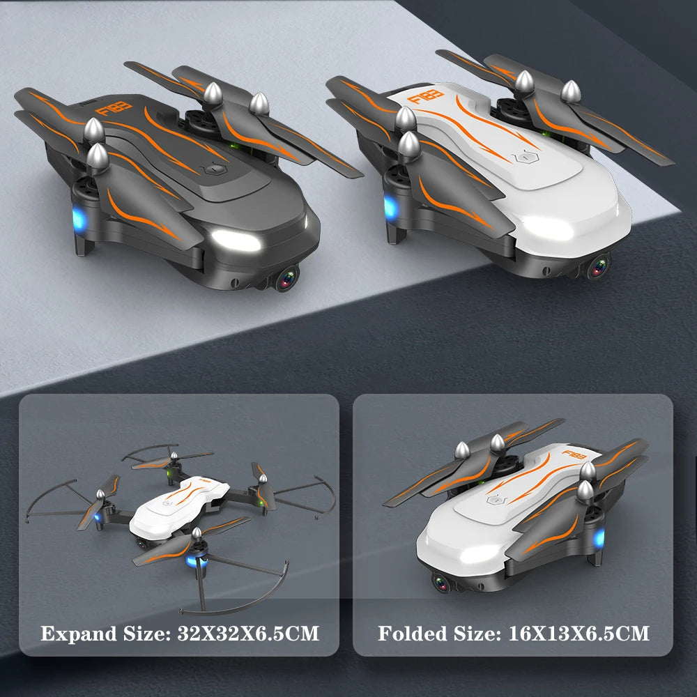 F183 Drone, expand size: 32x32x6.5cm folded size: 16