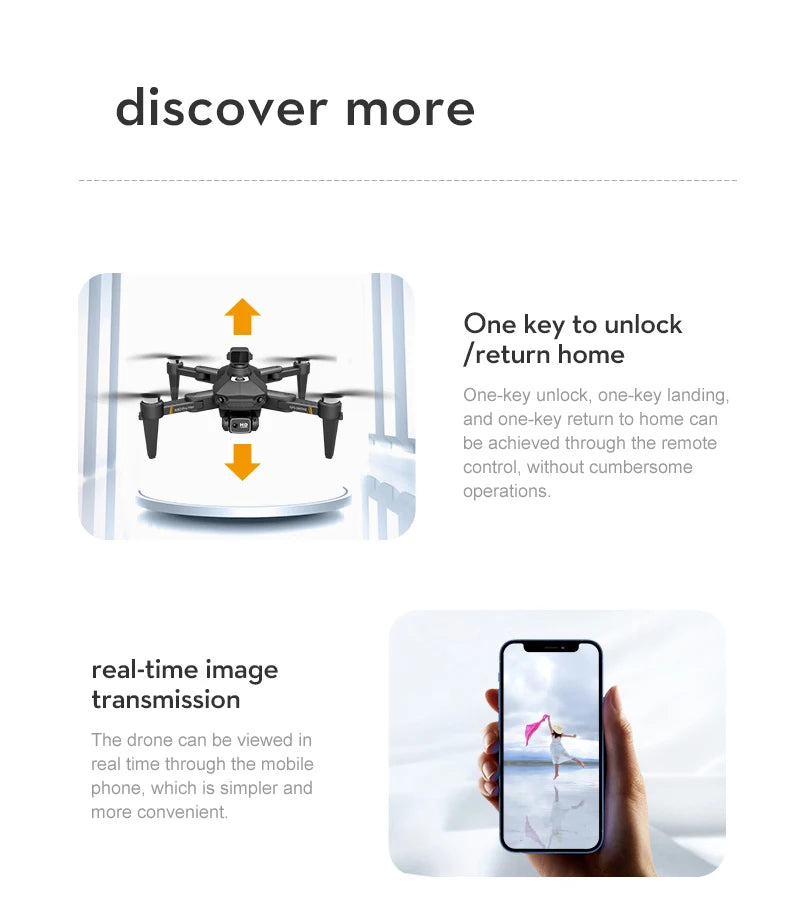 XYRC K80 PRO MAX GPS Drone, the drone can be viewed in real time through the mobile phone 