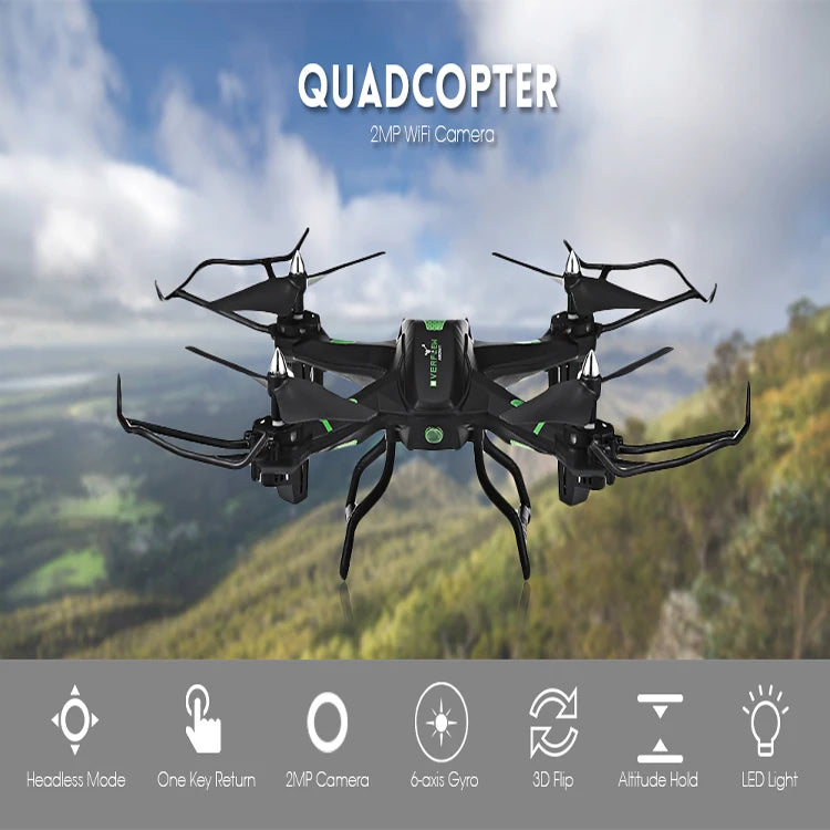 S5 Drone, 2mpwifi carera @ hecdless