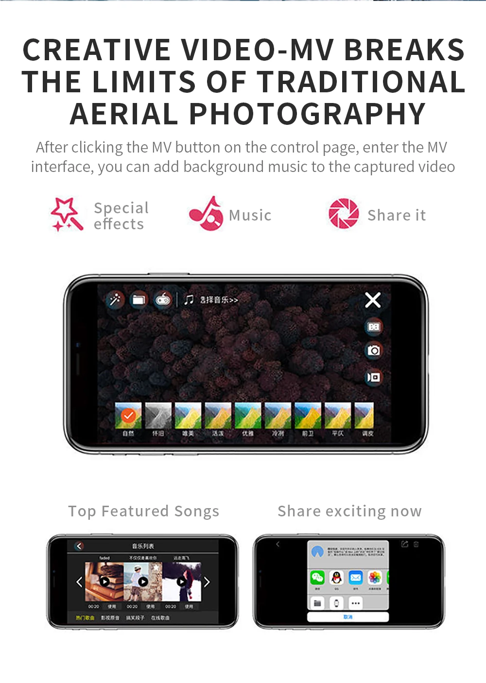 L900 PRO SE Drone, creative video-mv breaks thee limits of traditional aerial photography 