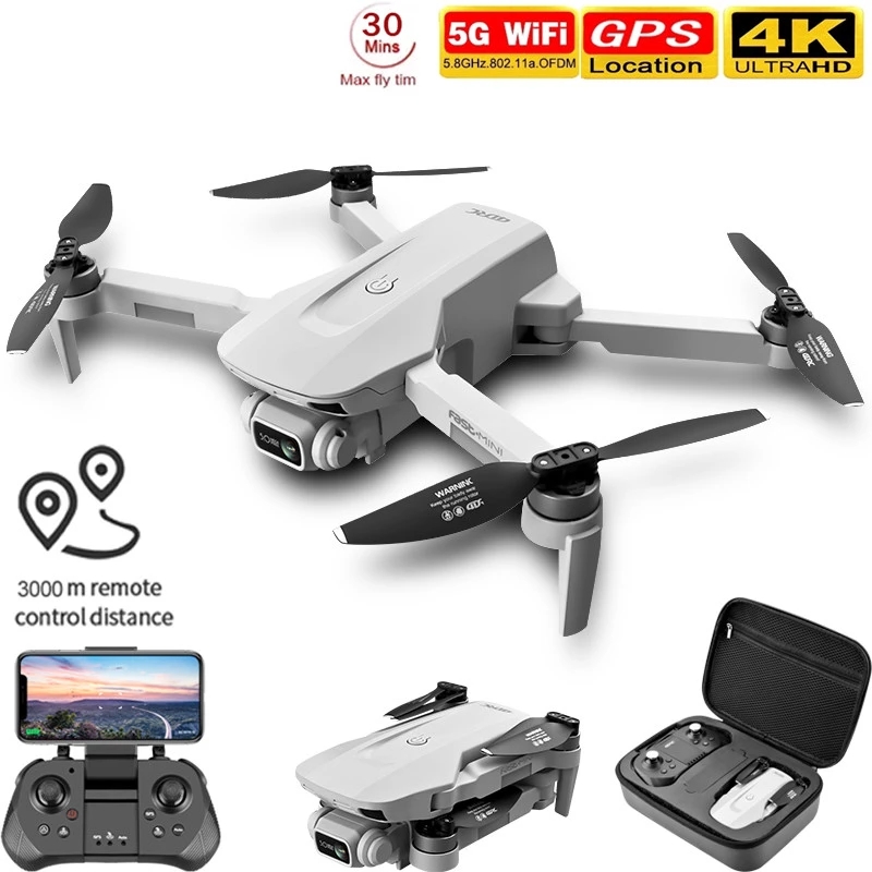 4DRC F8 Drone, 30 5G WiFi GPS 4 5.8GHz.802.1ia.OFDM Location