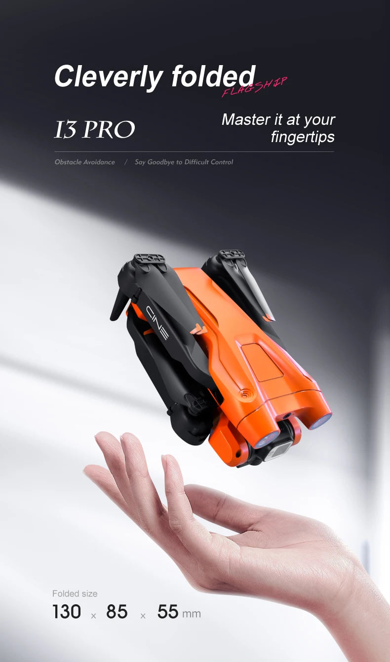 XYRC New i3 Pro Drone, cleverly folded master it at your i5 pro fingertips obstacle avoid