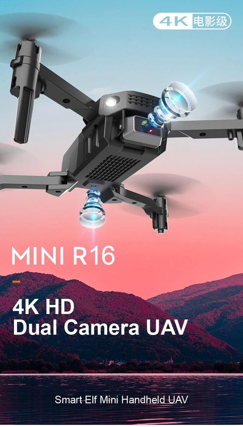 R16 Drone, drones with camera hd feature 51: drone professional feature 52