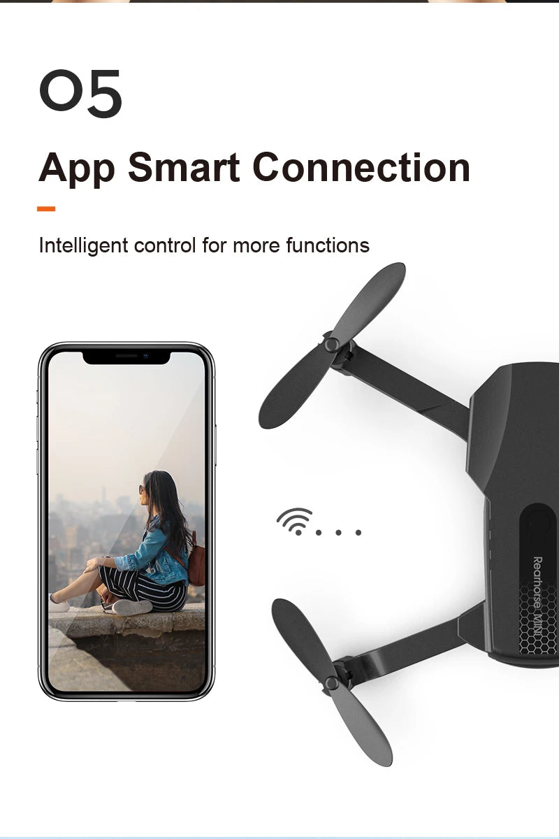 R16 Drone, 05 app smart connection intelligent control for more functions