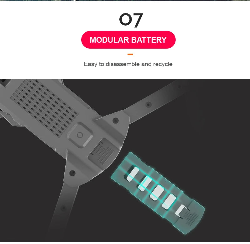 R16 Drone, 07 modular battery to disassemble and recycle