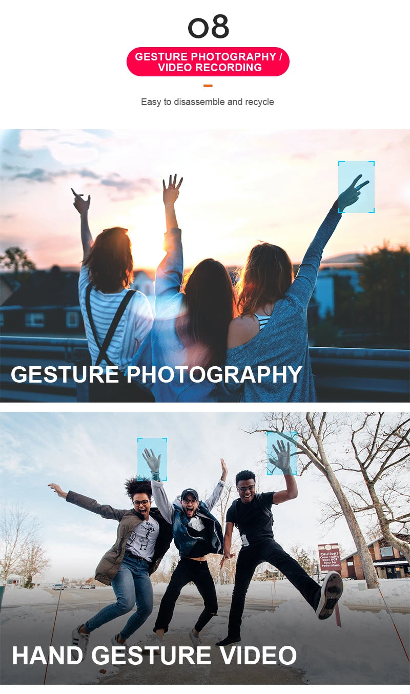 R16 Drone, 08 gesture photography video recording easy to disassemble and recycle gesture photography 8