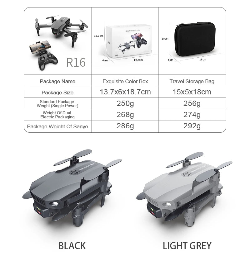R16 Drone, drones with camera hd feature 51: drone professional feature 52