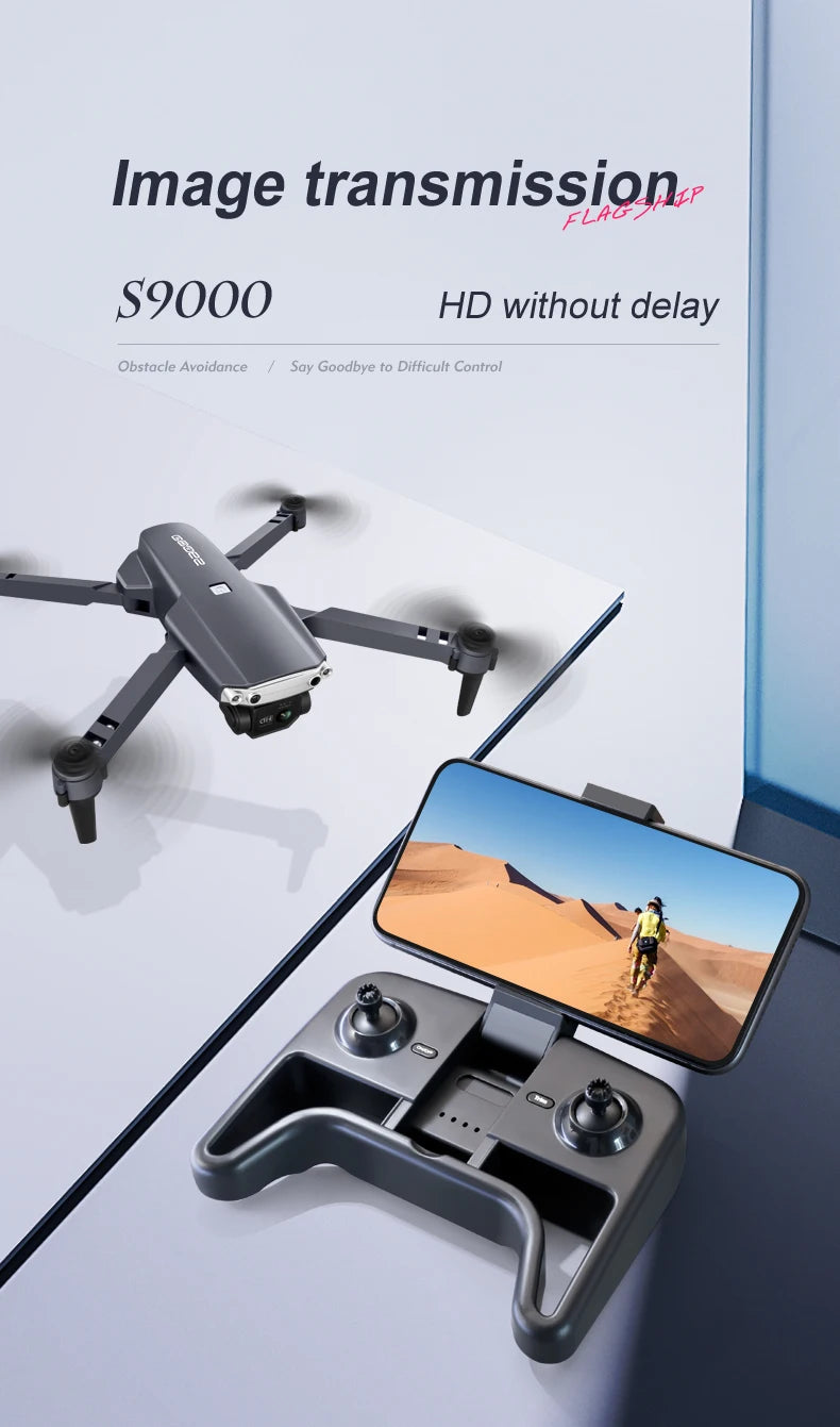 S9000 Drone, s9000 hd without delay obstacle avoidance say goodbye