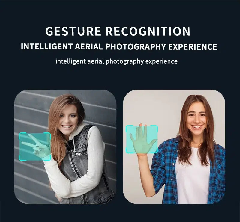 GD93 Pro Max Drone, gesture recognition intelligent aerial photography experience