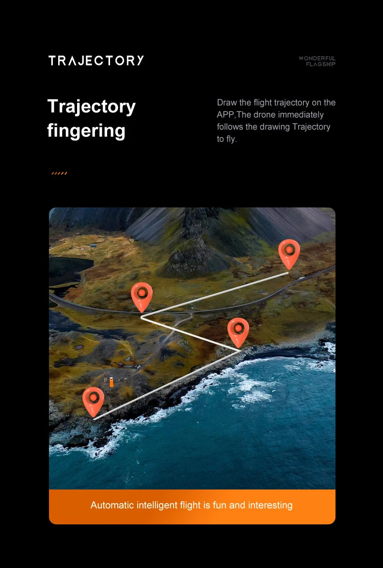 V15 Drone, drone follows drawing trajectory on the app the drone immediately follows the drawing trajectory