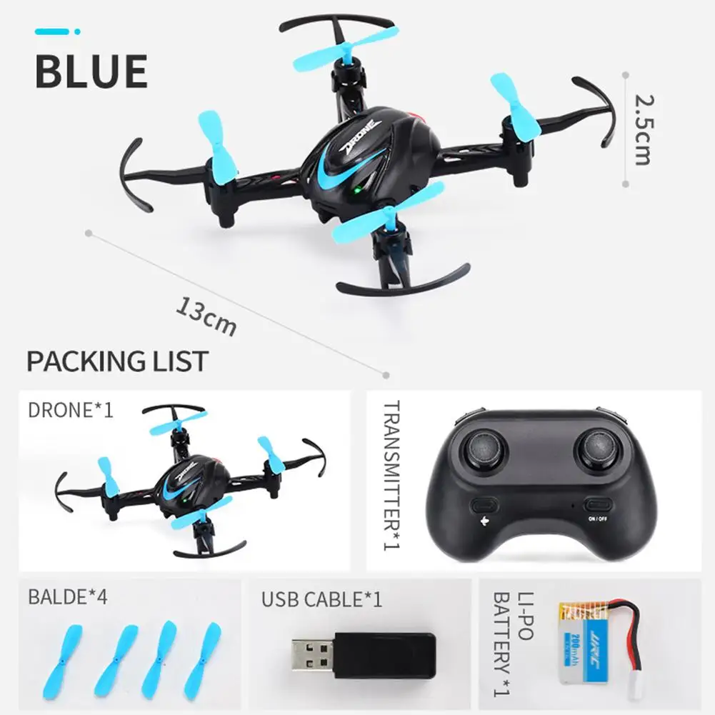 JJRC H48 Drone, the quadcopter fuselage is made of high strength and resistant engineering