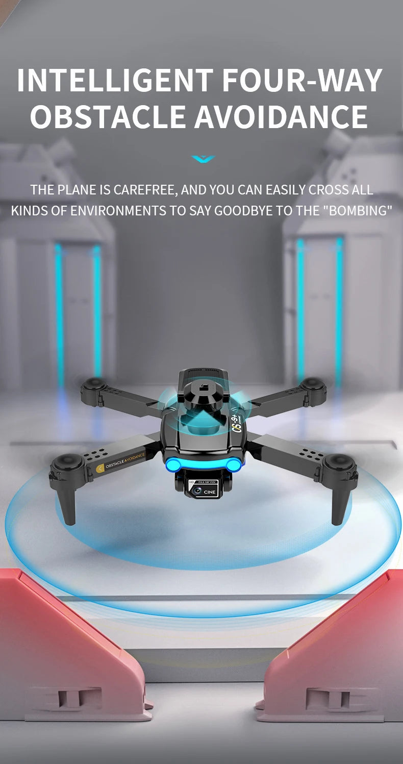 intelligent four-way obstacle avoidance the plane is carefree .