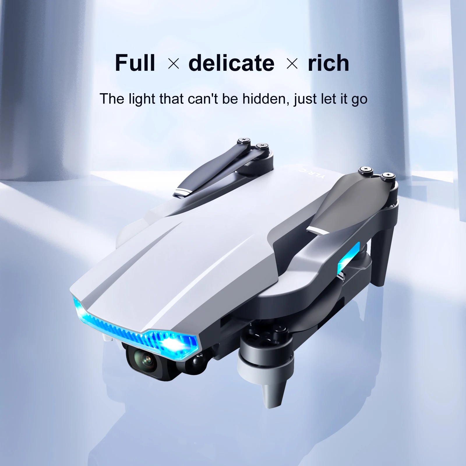 QJ S106 GPS Drone, full delicate rich The light that can't be hidden, just let it