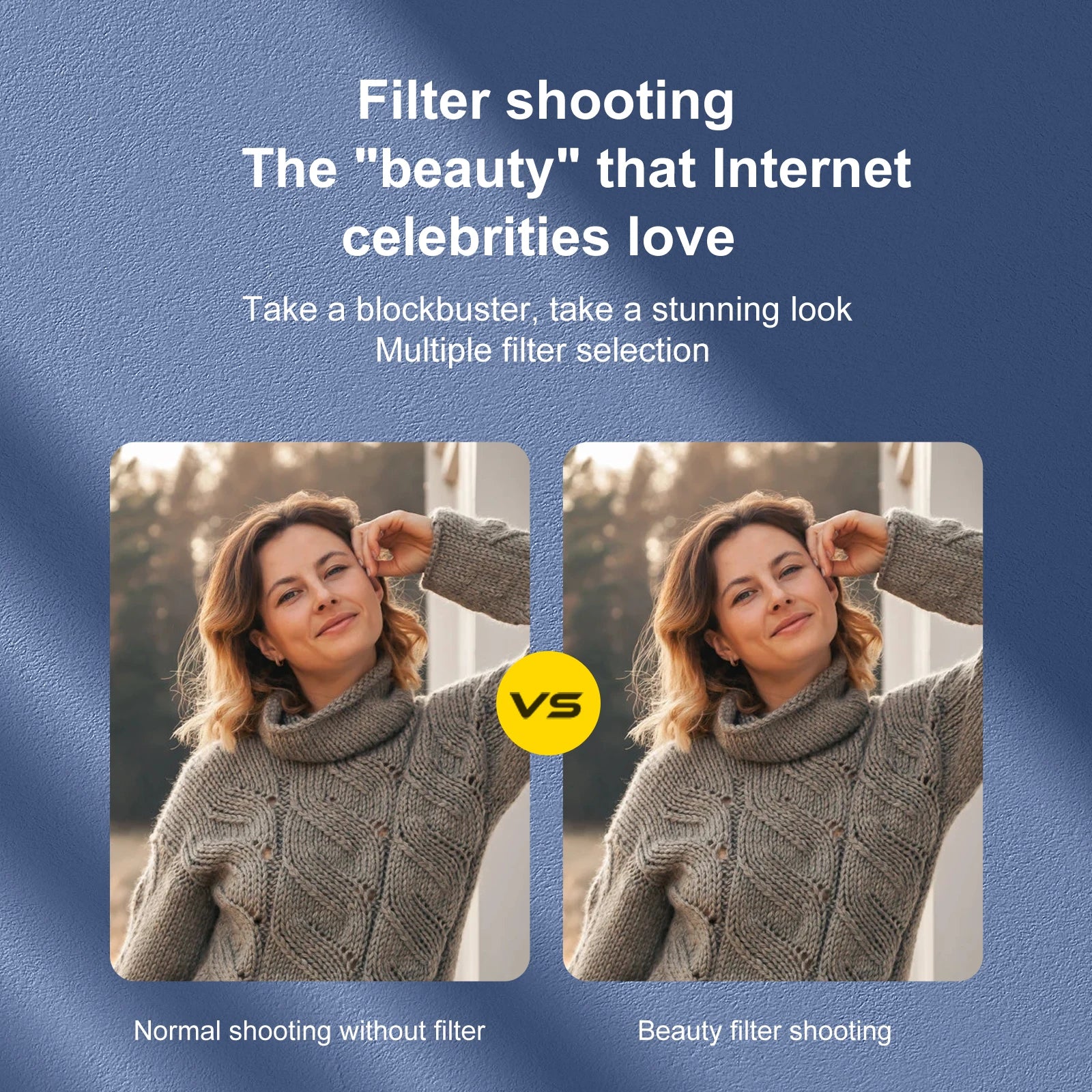 QJ S106 GPS Drone, filter shooting the "beauty" that internet celebrities love 