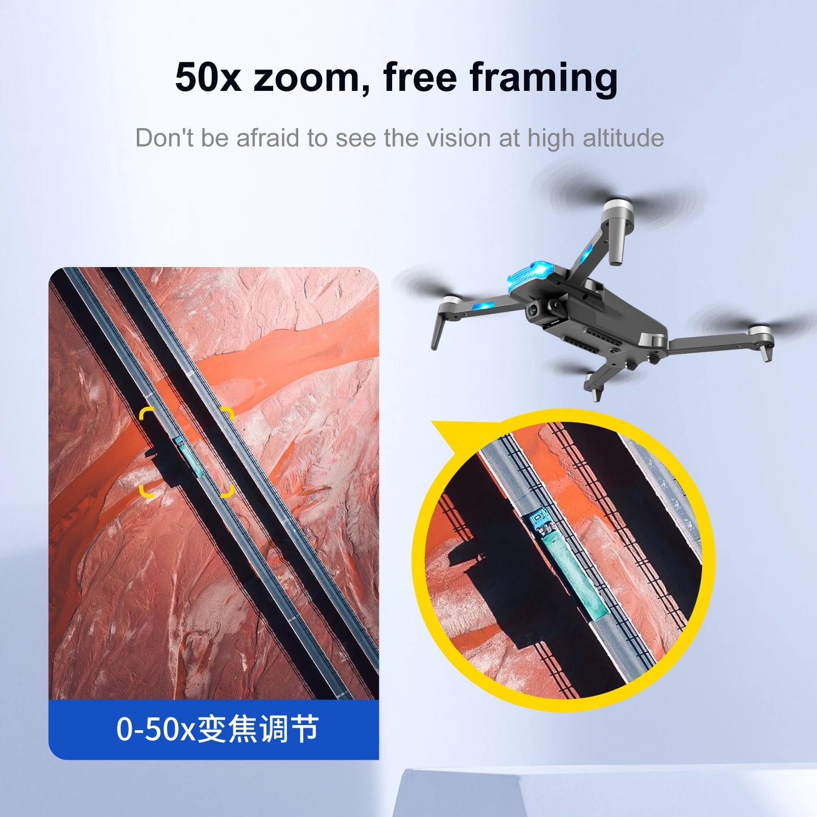 QJ S106 GPS Drone, vision at high altitude 0-s0x3#itj