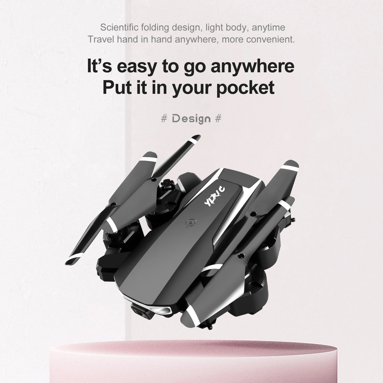 S90 طائرة صغيرة بدون طيار - كاميرا 4K عالية الدقة بزاوية واسعة ESC 1080P WiFi Fpv كاميرات مزدوجة الارتفاع تحافظ على ألعاب طائرات الهليكوبتر للأولاد 20 S90 Mini Drone, scientific folding design; light body, anytime travel hand in hand anywhere