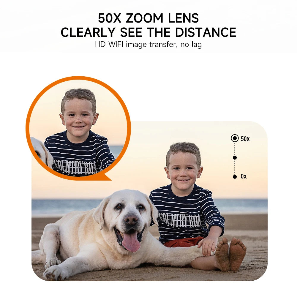QJ F184 Drone, 50x zoom lens clearly see the distance hd wifi image transfer