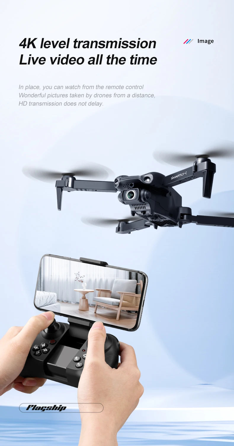 4DRC V22 Drone, flaugship smartlyyyy: 4k transmission image