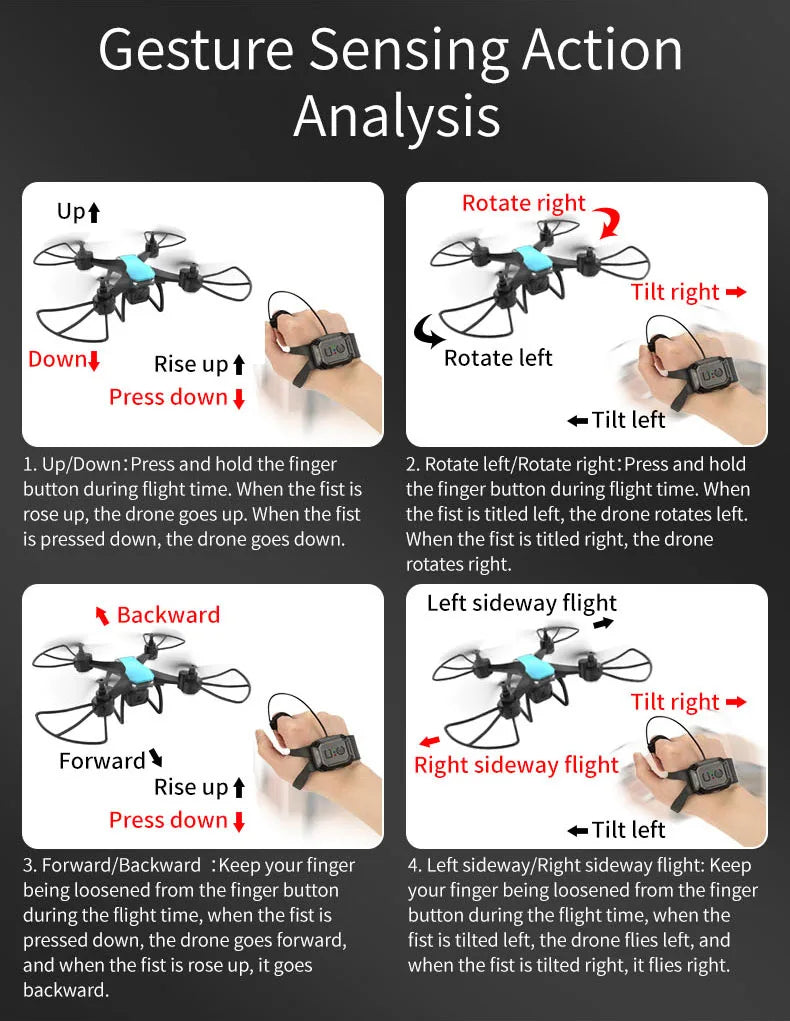 JJRC H108 DIY Assembly RC Drone, thumb is loosened from finger during flight time . thumb is