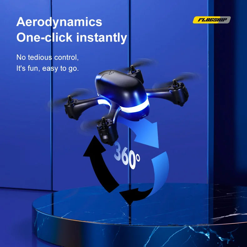 S88 Drone, flaesk aerodynamics one-click instantly no tedious control