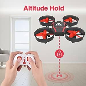 طائرة بدون طيار ATTOP A11 للأطفال - طائرة بدون طيار سهلة التحكم عن بعد، مفتاح واحد للإقلاع، الاقتران التلقائي، تثبيت الارتفاع، مع 3 بطاريات هدية مثالية للأطفال 12 ATTOP A11 Drone, one key auto pairing & take-off/landing functions