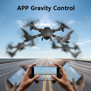 you can control the 1080p fpv drones moving