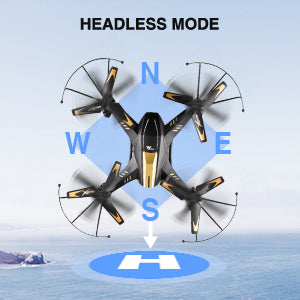 طائرة بدون طيار ATTOP A8 - طائرة بدون طيار FPV أكبر حجمًا بدقة 1080 بكسل مع كاميرا بمفتاح واحد لبدء التشغيل/التحويم/جهاز تحكم عن بعد للأطفال في الأرض/التطبيق/التحكم في الصوت/الإيماءات، 24 دقيقة من الطيران المنخفض، تصميم آمن للتحذير من البطارية 16 ATTOP A8 Drone -