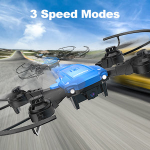 you can switch different speed modes for various flight needs