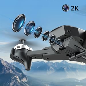 DEERC D10 Drone, you could even try switching different speed modes when the drone is in flight