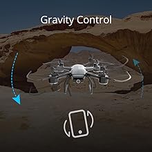 طائرة بدون طيار DEERC D50 - مع كاميرا للبالغين 2K Ultra HD FPV فيديو مباشر بزاوية واسعة 120 درجة، تثبيت الارتفاع، وضع مقطوعة الرأس، صورة شخصية للإيماءات، وظائف نقاط الطريق RC Quadcopter مع بطاريتين وحقيبة ظهر 10 DEERC D50 Drone, the 2k hd camera drone can capture high quality real time