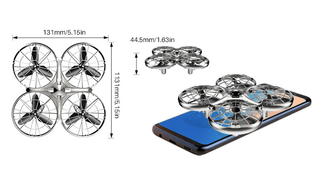 طائرة رباعية المراوح SYMA X100 مع عوائق تجنب تلقائي، مغطاة بغطاء أمان، قلاب 360 درجة، ضوء LED، سرعتان للأطفال، ألعاب الأولاد والبنات، طائرات بدون طيار تعمل يدويًا للأطفال 13 next page obstacle avoidance mode led light flying fun altitude hold