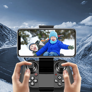 طائرة بدون طيار DRONEEYE 4DV4 - مع كاميرا 1080 بكسل للبالغين، HD FPV Live Video RC Quadcopter Helicopter للمبتدئين، هدايا ألعاب الأطفال، بطاريتان وحقيبة حمل، تثبيت الارتفاع، نقاط الطريق، قلاب ثلاثي الأبعاد، وضع بدون رأس 12 DRONEEYE 4DV4 Drone, smart return to home, automatic takeoff, and precise hovering make