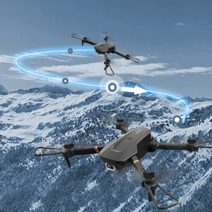 طائرة بدون طيار DRONEEYE 4DV4 - مع كاميرا 1080 بكسل للبالغين، HD FPV Live Video RC Quadcopter Helicopter للمبتدئين، هدايا ألعاب الأطفال، بطاريتان وحقيبة حمل، تثبيت الارتفاع، نقاط الطريق، قلاب ثلاثي الأبعاد، وضع بدون رأس 14 DRONEEYE 4DV4 Drone, gravity sensor enables the drone follow your phone's direction .