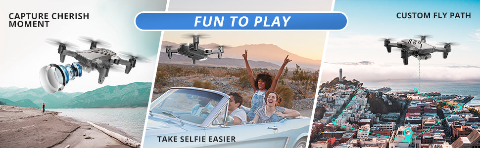 capture cherish custom fly path moment fun to play take selfie