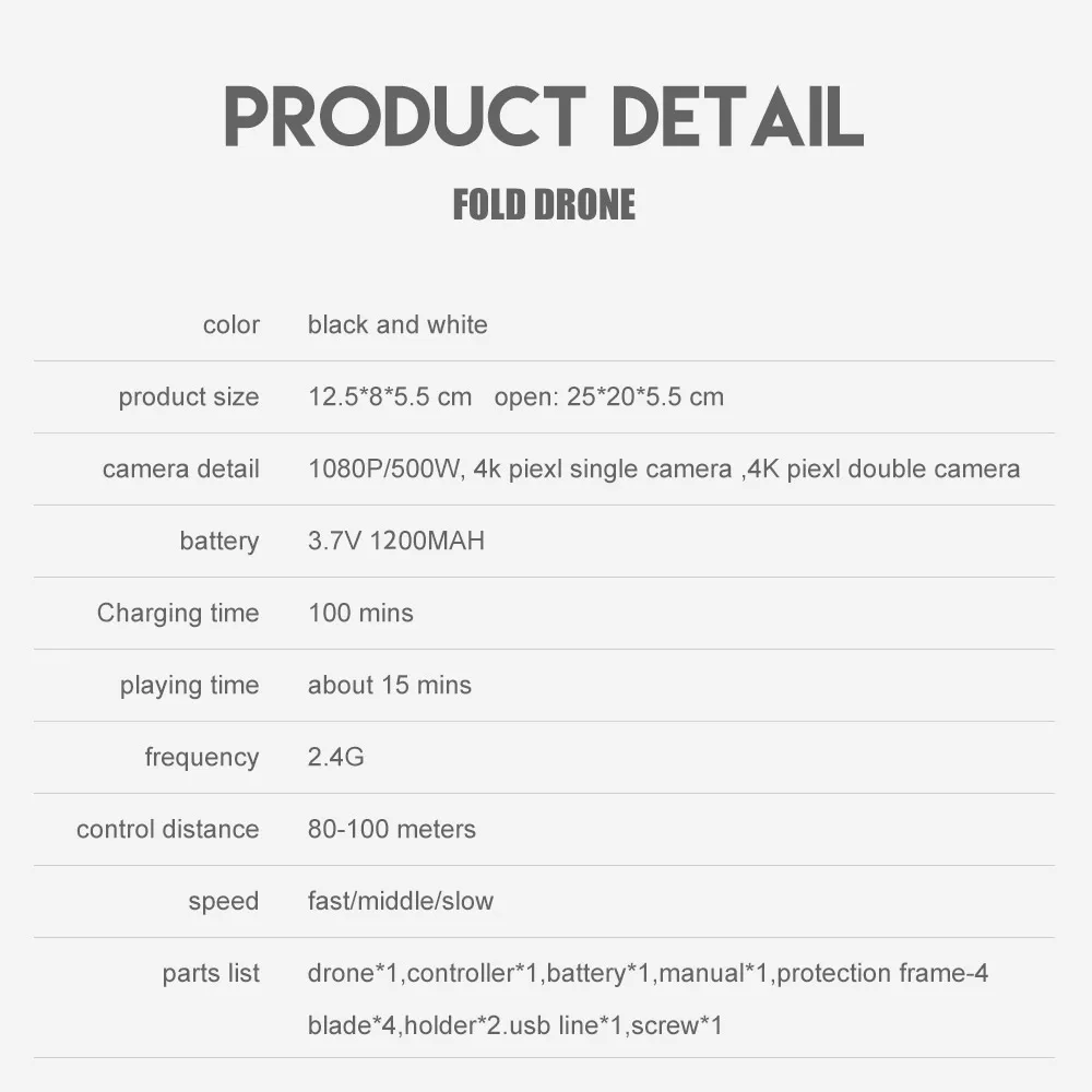 KBDFA E88 Pro Drone 