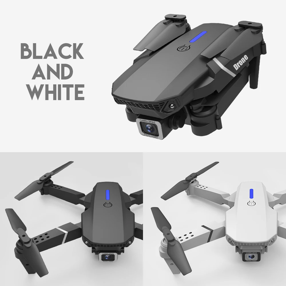 KBDFA E88 Pro Drone, the quadcopter fuselage is made of high strength and resistant engineering